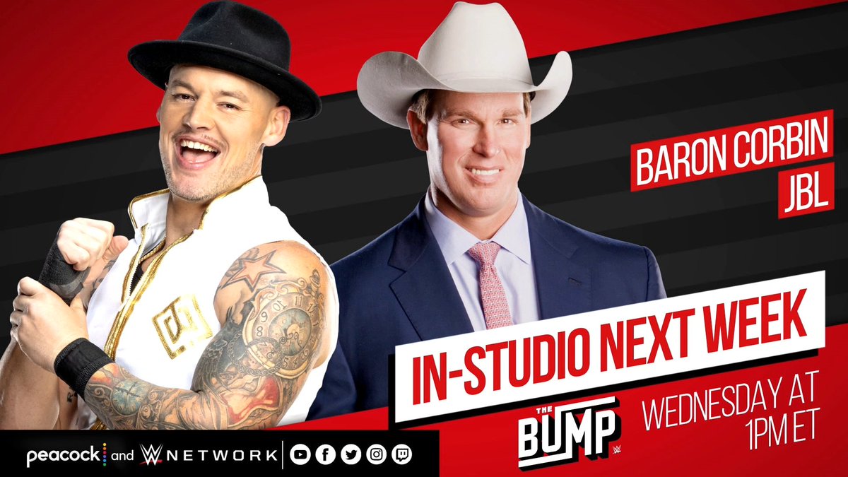 WWE Announces Guests For Next Week's Edition Of WWE's The Bump
