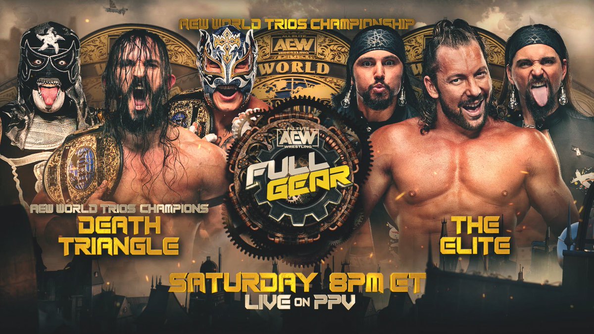 AEW Announces The Elite Will Return At Full Gear To Challenge For The AEW World Trios Titles