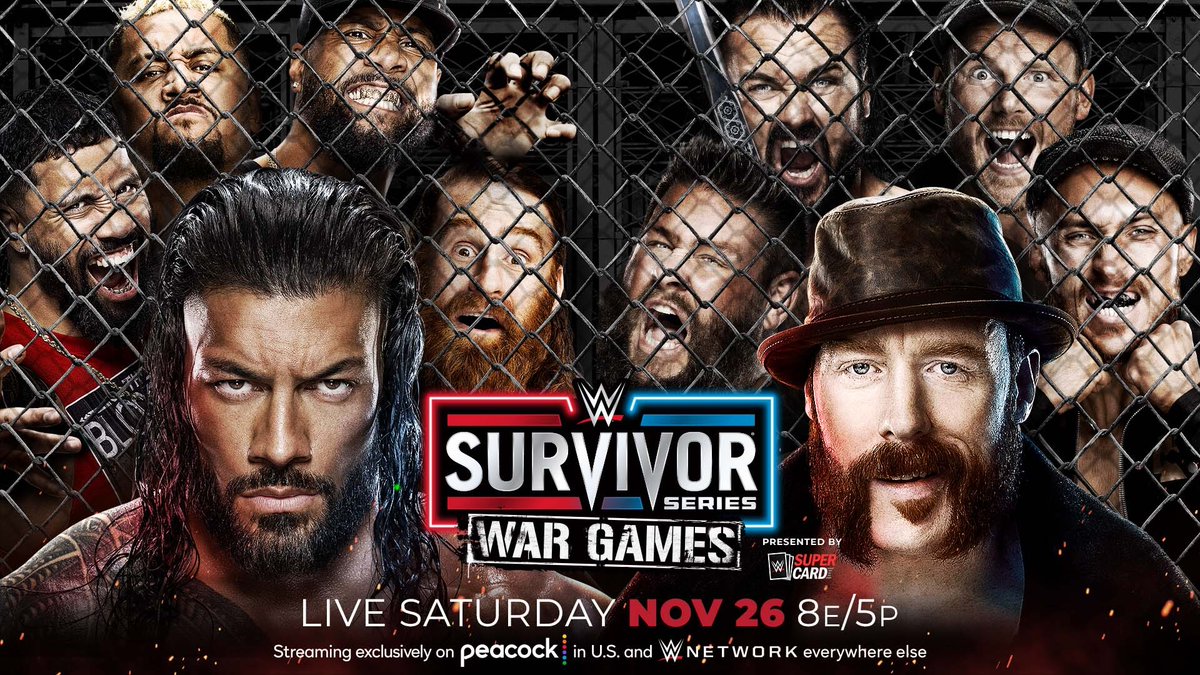 Opening Betting Odds Released For Men’s WarGames Match At WWE Survivor Series