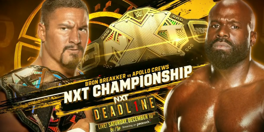 Opening Betting Odds Released For Bron Breakker vs. Apollo Crews At WWE NXT Deadline