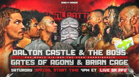 Another Title Match Made Official For ROH's Final Battle PPV