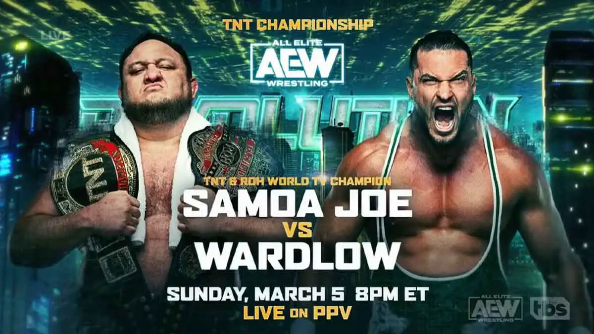 Opening Betting Odds Released For Samoa Joe vs. Wardlow At AEW Revolution