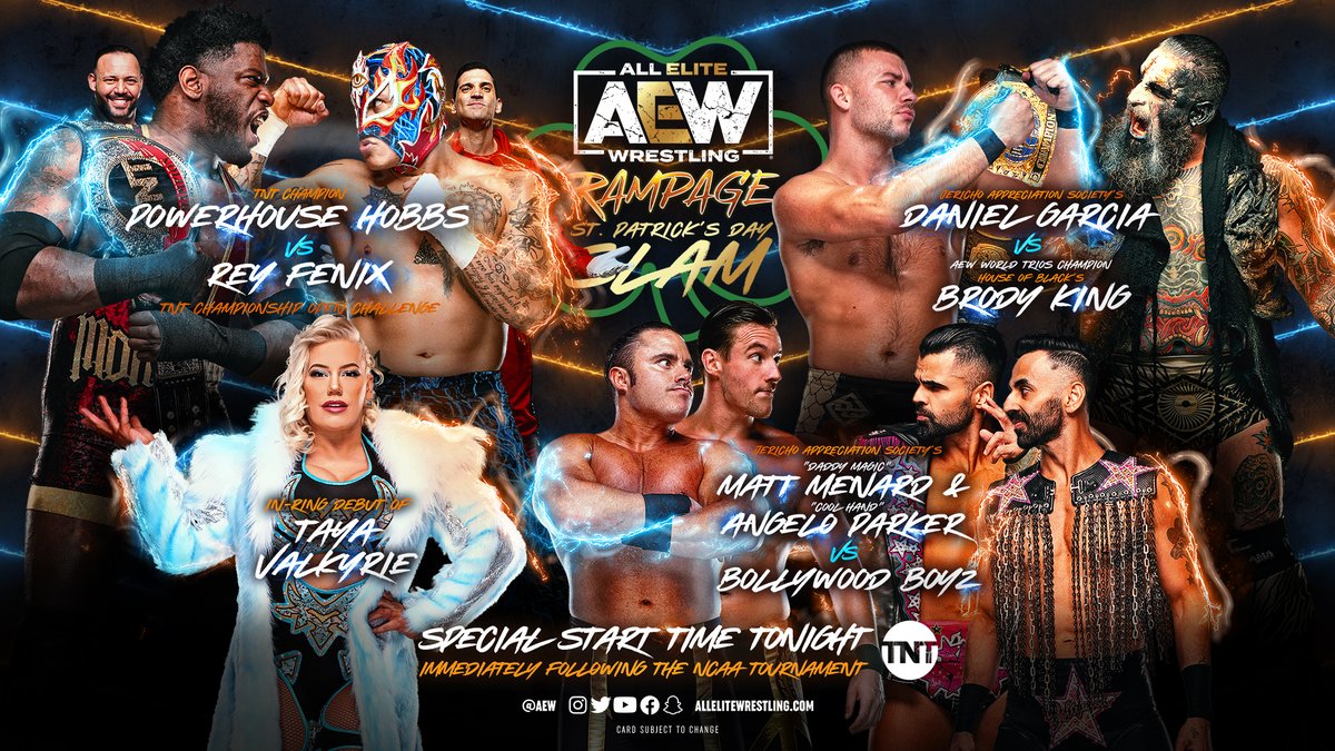 AEW Rampage: St. Patrick's Day Slam Results From Winnipeg, Manitoba, Canada (3/17/2023)