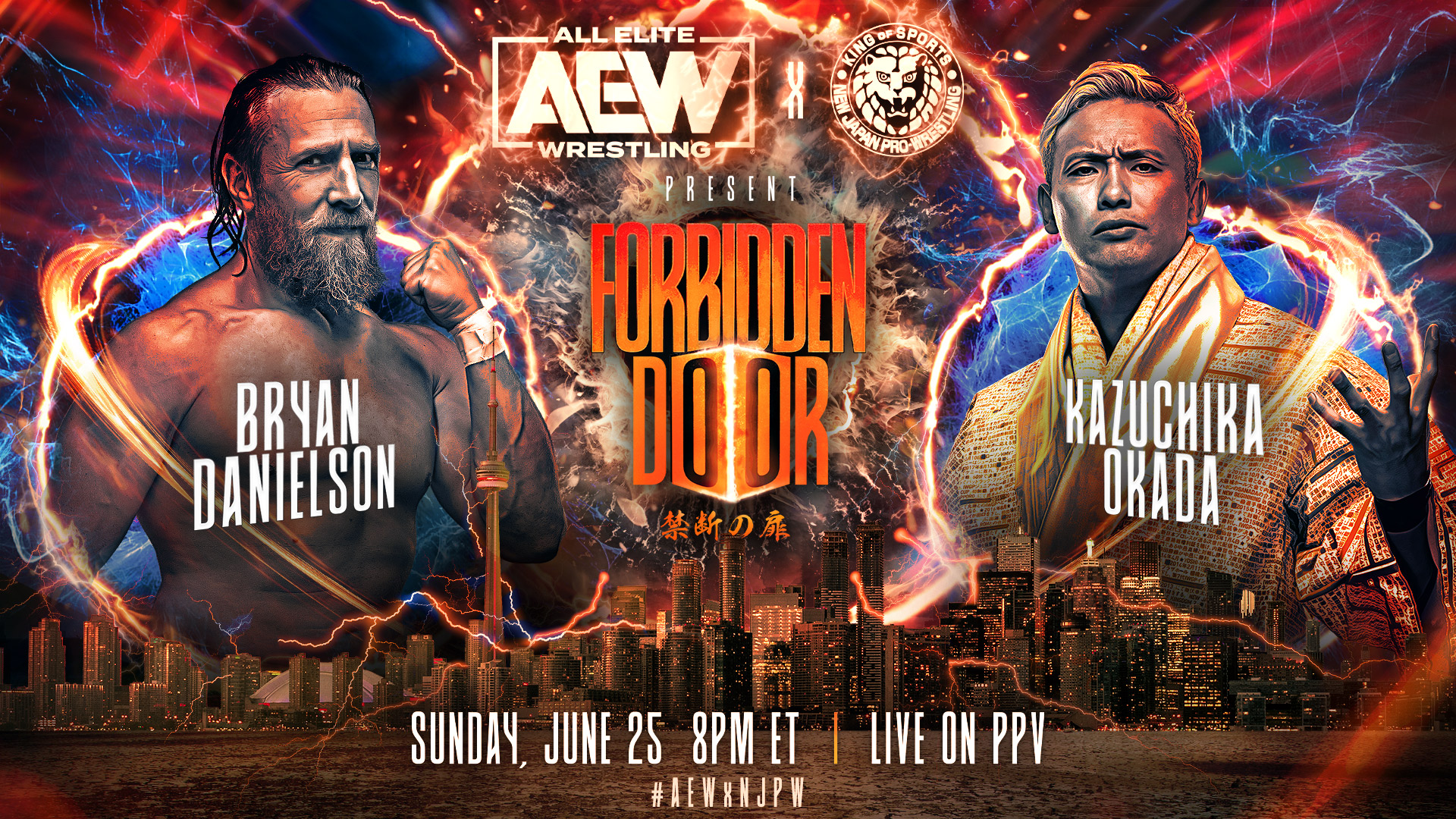 AEW & NJPW: The Forbidden Door 2 Results From Scotiabank Arena In Toronto, ONT., CN. (6/25/2023)