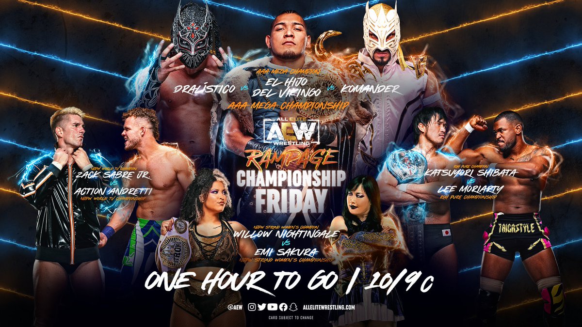 AEW Rampage: Championship Friday Results From Viejas Arena In San Diego, CA. (6/2/2023)