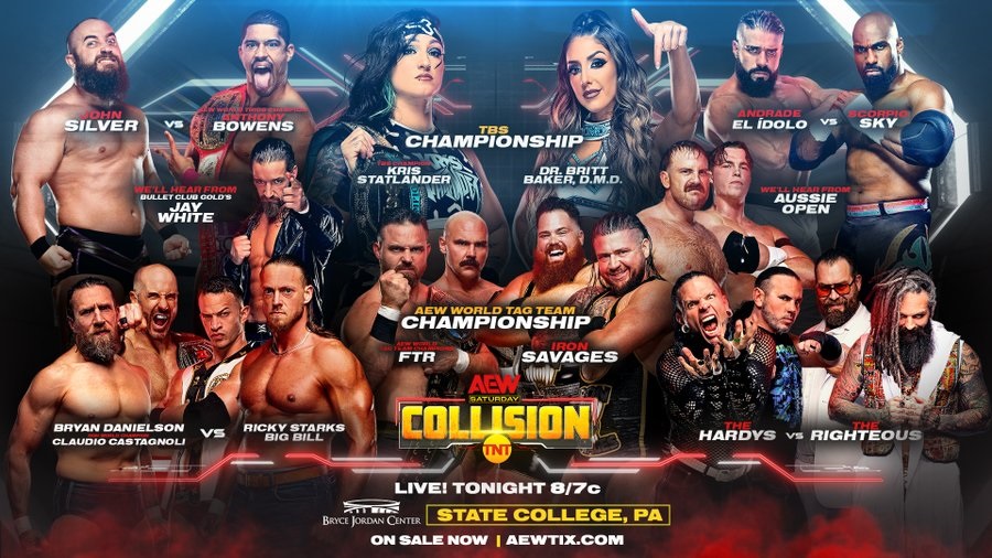 AEW Collision Results From State College, PA. (9/16/2023)