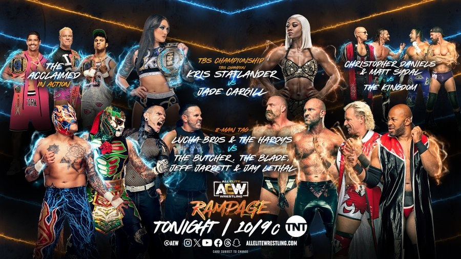 AEW Rampage Results From Cincinnati, OH. (9/15/2023)