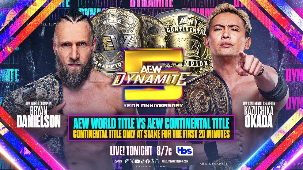AEW Five Year Anniversary Results