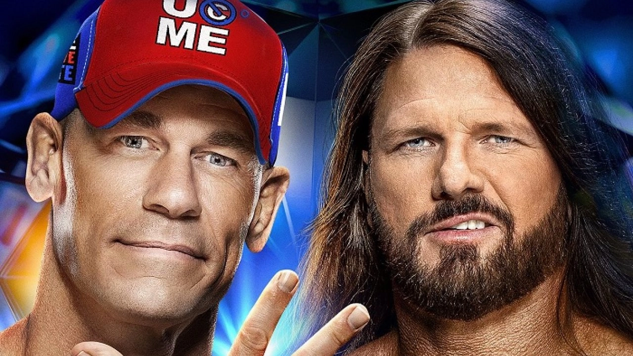 AJ Styles John Cena WWE Crown Jewel